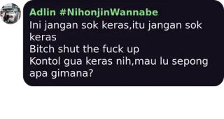 🤔 768042ba Ini jangan sok keras, itu jangan sok keras
Bitch shut the fuck up
Kontol gua keras nih, mau lu sepong apa gimana? offensive, text, slang whatsapp sticker
