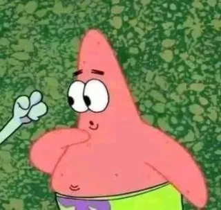 😯 7a70c423 Patrick Star SpongeBob SquarePants patrick, starfish, spongebob, cartoon whatsapp sticker