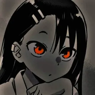 🤔 47f5d3ea Anime, Dziewczyna, Manga, Oczy, Postać telegram sticker