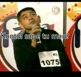 🙄 59f5a3e3 Kontol sape tu man? telegram sticker