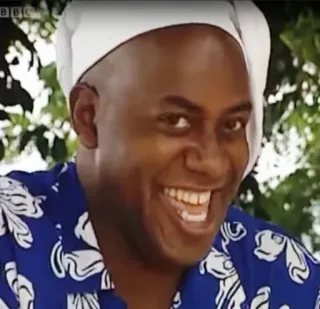 😋 fc80cab7 kok, koken, glimlach, man telegram sticker