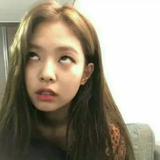 😇 ffbbdaa0 vrouw, uitdrukking, ogen rollen, sarcasme, grappig telegram sticker