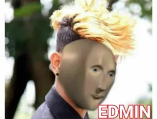 😎 67c6d42f EDMIN Мем, Stonks, Интернет, Эдмин telegram sticker