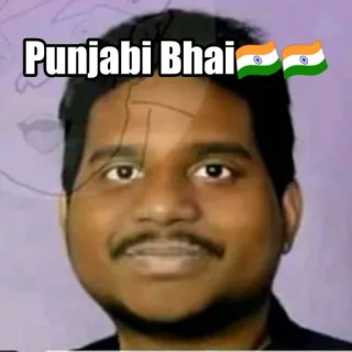 🤔 3b9170cb Punjabi Bhai india, punjabi, bhai, india, bendera whatsapp sticker
