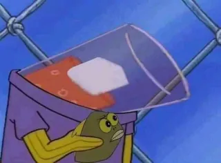 🤔 466687b7 spongebob, patrick, gelembung whatsapp sticker