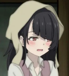 😳 74184819 Anime, Cô gái, Dễ thương, Đỏ mặt telegram sticker