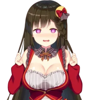 😄 f2c0e8df อนิเมะ, ผู้หญิง, น่ารัก, VTuber, ญี่ปุ่น, มังงะ telegram sticker