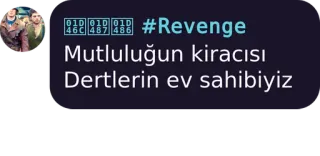 🤔 2374325b #Revenge
Mutluluğun kiracısı
Dertlerin ev sahibiyiz 復讐, 悲しい, 名言, 七面鳥 telegram sticker