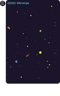 🤔 f1a60e68 #Revenge 宇宙, 星, ロケット, 地球 telegram sticker