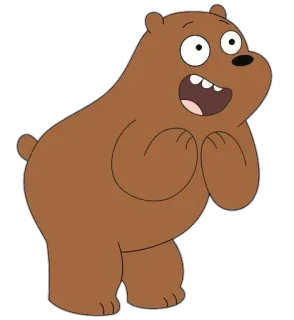 We Bare Bears ➜ @animee_stickers telegram stickers