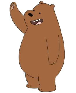 We Bare Bears ➜ @animee_stickers whatsapp stickers