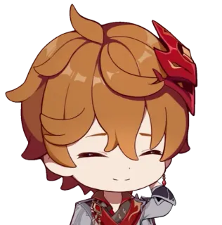 😊 a868c2da Tartaglia/Childe Genshin Impact Anime, Jogo, Chibi, Tartaglia, Childe, Genshin Impact telegram sticker