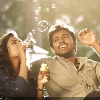 🥰 e899ac0d couple, bubbles, happy, joy, outdoors telegram sticker