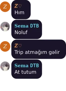 💜 1158280f Z
Z♡
Him
Sema DTB
Noluf
Z
Z♡
Trip atmağım gəlir
Sema DTB
At tutum telegram sticker