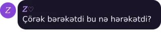 💜 4ce3fc85 Çörək bərəkətdi bu nə hərəkətdi? telegram sticker