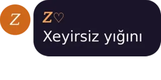 💜 5ff849cd Xeyirsiz yığını telegram sticker
