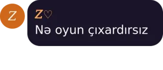 💜 9cebe3d9 Nə oyun çıxardırsız telegram sticker