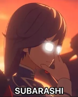 😎 9b9135c0 SUBARASHI Anime, Charakter, Subarashi, Japanisch, Cool telegram sticker