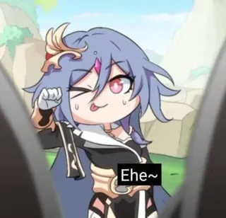 😜 a94ea048 Ehe~ Anime, Cartoon, Süß, Mädchen, Figur telegram sticker