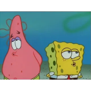 😀 193ea004 SpongeBob SquarePants spongebob, patrick, cartoon, nickelodeon telegram sticker