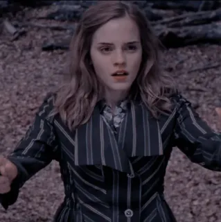 🦋 27d276e6 Hermione Granger Harry Potter 赫敏, 格兰杰, 巫师, 哈利波特, 魔法 whatsapp sticker