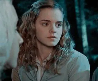 🦋 932b0f0e Hermione Granger Harry Potter 哈利波特, 赫敏, 电影, 艾玛·沃森, 巫师 whatsapp sticker