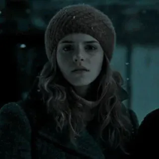 🦋 9c35edf4 Hermione Granger Harry Potter 电影, 角色, 巫师, 魔法, 幻想 whatsapp sticker