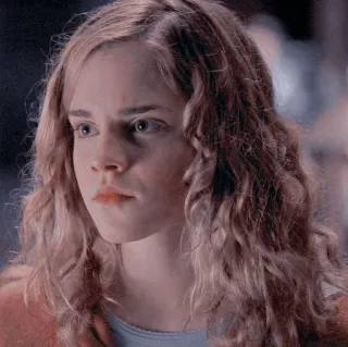 🦋 e3f58734 Hermione Granger Harry Potter 哈利波特, 赫敏格兰杰, 艾玛沃森, 魔法, 巫师 whatsapp sticker