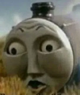 😂 4181da0c Thomas the Tank Engine cartone animato, treno, locomotiva, Thomas whatsapp sticker