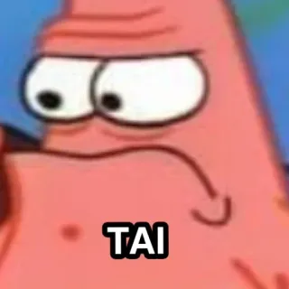 😐 73a8d117 Patrick Star Spongebob Squarepants TAI spongebob, patrick, cartoni animati, tai, divertente, nickelodeon whatsapp sticker