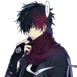 🚬 ca73328a 来たなァ Anime, Mangá, Masculino, Luvas telegram sticker