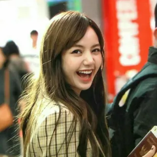 🖤 b13b3d12 persona, donna, sorriso, allegra, asiatica telegram sticker