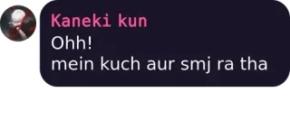 🌀 5200f2e4 Kaneki kun Ohh! mein kuch aur smj ra tha telegram sticker