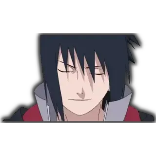 😏 6916260e Sasuke Naruto 애니메이션, 만화, 사스케, 닌자, 우치하, 나루토 telegram sticker