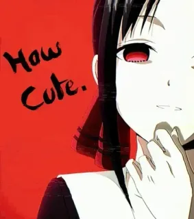 😍 97b5eb2c Kaguya Shinomiya Kaguya-sama: Love Is War How Cute. 애니메이션, 카구야, 귀여운, 사랑, 전쟁 telegram sticker