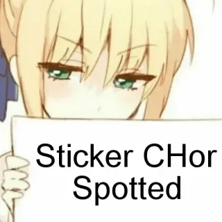 🔰 b79ef494 Sticker CHor Spotted 애니메이션, 여자, 스티커, 합창단 telegram sticker