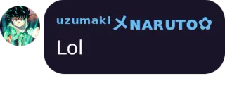🌀 da870593 Naruto Lol 애니메이션, 우즈마키, 나루토, ㅋㅋㅋ telegram sticker