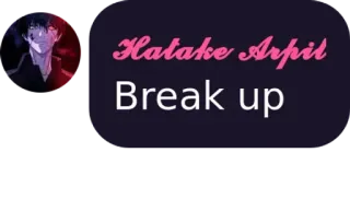 🌀 ff33c1f9 Hatake Arpit
Break up telegram sticker