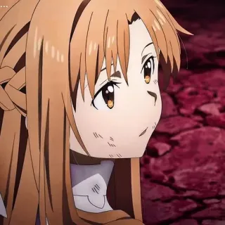 🐱 29735137 Asuna Yuuki Sword Art Online Anime, Meisje, Vechten, SaO telegram sticker