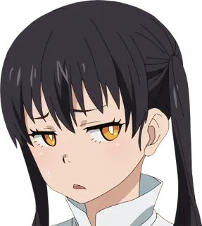 😒 4c823838 アニメ, 女の子, ぷんすか, むっ telegram sticker