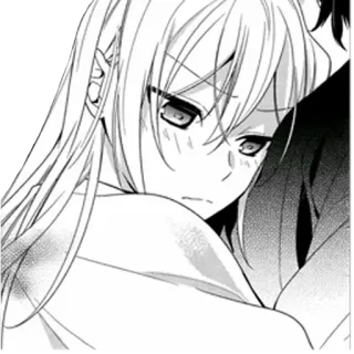 ❤️ 8679de79 アニメ, マンガ, 女の子, 悲しい, 目, ロングヘア telegram sticker