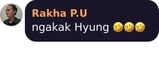 💜 6576c364 ngakak Hyung telegram sticker