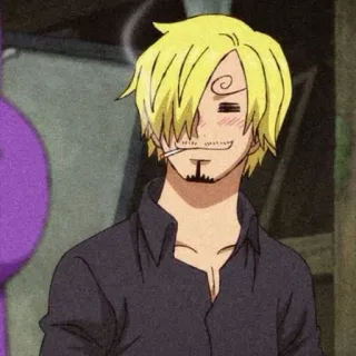 😊 57585de3 Sanji One Piece Anime, One Piece, Cozinhar, Cigarro, Sanji whatsapp sticker