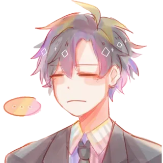 😴 c79c2a58 ... Anime, Mangá, Escritório, Sonolento, Cansado whatsapp sticker