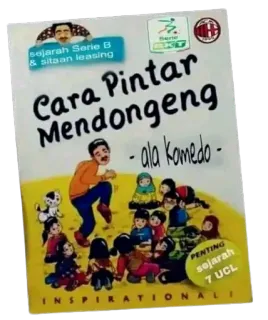 🤔 2c039ca5 sejarah Serie B & sitaan leasing Cara Pintar Mendongeng - ala komedo - PENTING sejarah 7 UCL INSPIRATIONALI book, cover, indonesian, learning, children telegram sticker