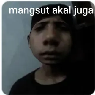 ✨ 49936609 mangsut akal juga telegram sticker
