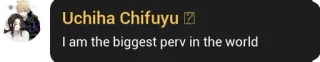 🤔 867fa6d7 I am the biggest perv in the world Anime, Pervertido, Mensagem whatsapp sticker
