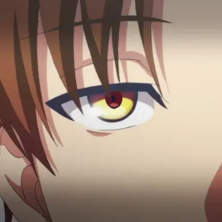 💈 8b2f4c2e anime, olho, rosto, close-up whatsapp sticker