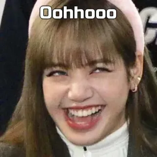 🙂 811d0167 Lisa Oohhooo Sänger, Kpop, Idol, Meme, Lustig telegram sticker