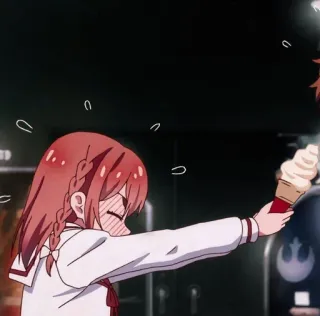 💜 ea60a735 Anime, Dziewczyna, Lody, Słodkie, Sumi Sakurasawa telegram sticker